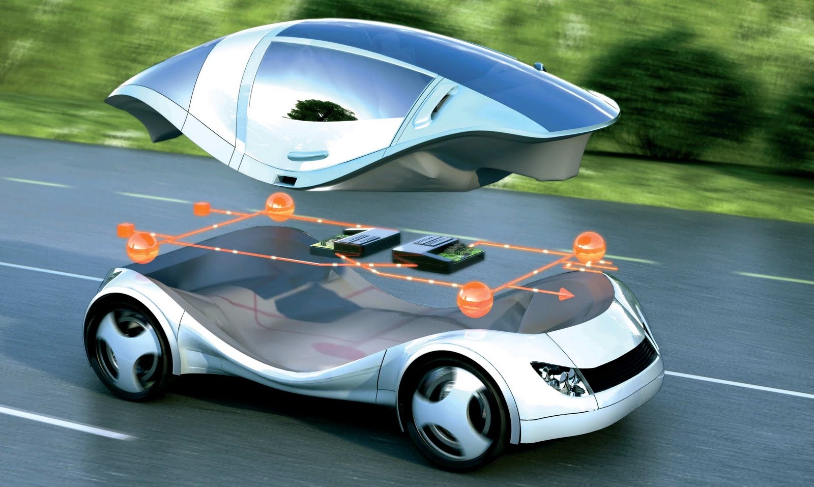 La Voiture Du Futur Sera Propre Communicante Automatique Et