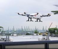 Airbus fait fonctionner un drone de livraison et son point relais de façon autonome