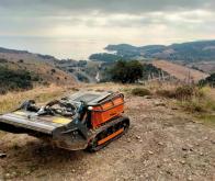 Banyuls : un robot pour chasser les herbes dans les vignes