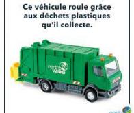 Des camions-bennes qui carburent aux plastiques