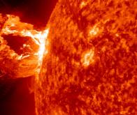Mieux prédire les éruptions solaires