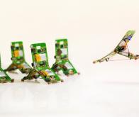 Un robot-insecte qui se déplace sans batterie