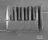 Une micro batterie créée par impression 3D