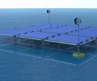 Une plate-forme maritime qui combine énergie solaire, éolienne et hydrolienne