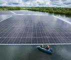 A Perthes, le plus grand parc solaire flottant d’Europe entre en action
