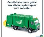 Des camions-bennes qui carburent aux plastiques