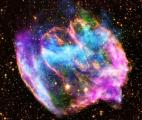 L'explosion d'une supernova projette dans l'espace les ingrédients de la vie